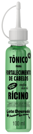 Gota Dourada Hair Tonic with Castor 100 ml