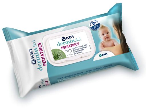 Dermin Cleansing Wipes 72 units