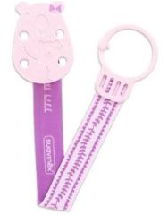 Pacifier Brooch Bear Ribbon Pin