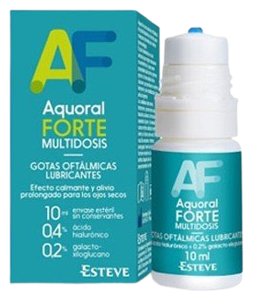 Aquoral Forte Multidose Lubricating eye drops 10 ml