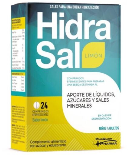 Plusquam Pharma Hydrasal Lemon 24 Tablets
