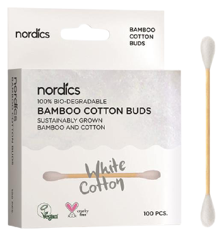 Bamboo and Organic Cotton Buds 100 units