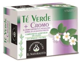 El Naturalista Green Tea with Chromium 60 Capsules