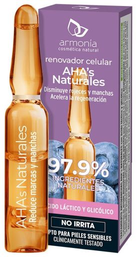 Armon&iacute;a Cosm&eacute;tica Natural Natural AHA's Ampoules