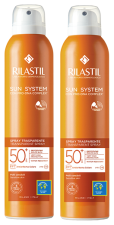 Sun System Spray Transparent SPF50+ 2 x 200 ml