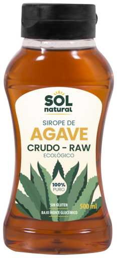 Sol Natural Agave Syrup Raw Raw Bio 500 ml