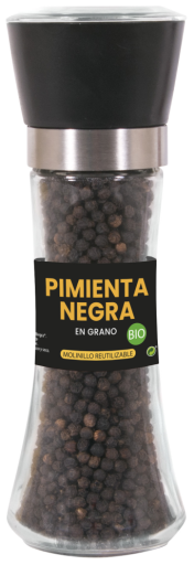 Sol Natural Organic Black Pepper Mill 85 gr