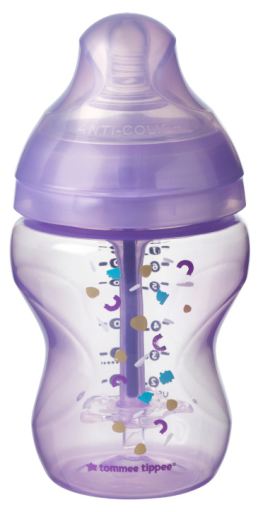 Tommee Tippee Purple Anti-Colic Bottle 260 ml