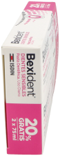 Bexident Sensitive Teeth Toothpaste 2 x 75 ml