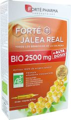 Organic Royal Jelly 2500 mg 20 Ampoules