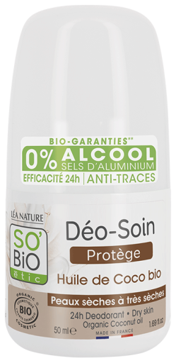 24H Deodorant Roll On Protector Organic Coconut Oil 50 ml