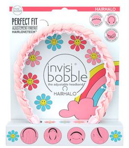 Invisibobble Retro Dreamin' Headband Pink and be Merry