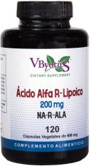 Vbyotics Alpha R-lipoic Acid 120 Capsules