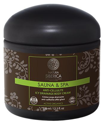 Natura Siberica Sauna & Spa Frozen Draining Anti-Cellulite Body Cream 370 ml