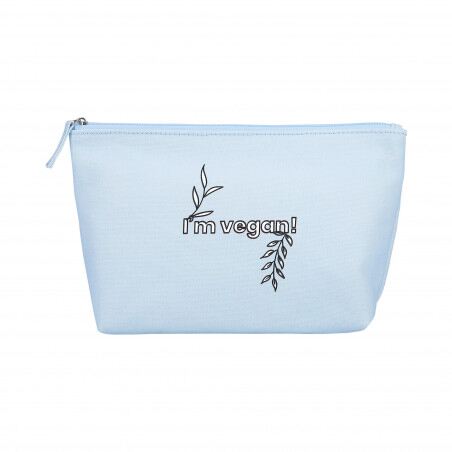 Ilu Cotton Toiletry Bag Blue