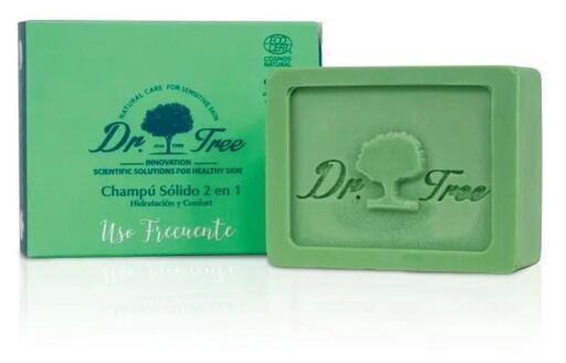 Dr. Tree 2 in 1 Solid Shampoo for Frequent Use 75 gr