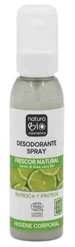 NaturaBIO Cosmetics Natural Freshness Spray Deodorant 100 ml