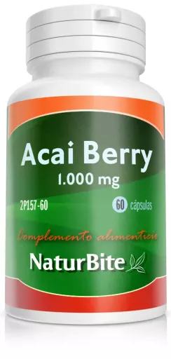 Naturbite Acai Berry 1000 mg 60 Capsules