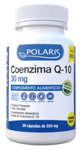 Polaris Coenzyme Q10 30 mg 30 Capsules