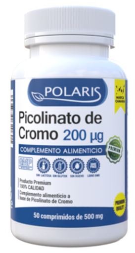 Polaris Chromium Picolinate 200 mg 50 Tablets