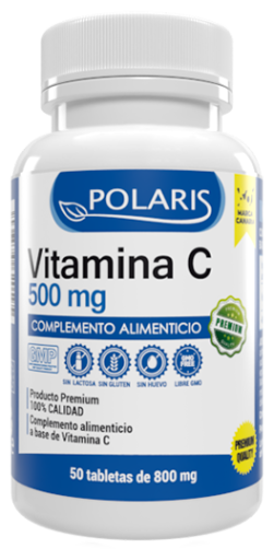 Polaris Vitamin C 500 mg 50 Capsules