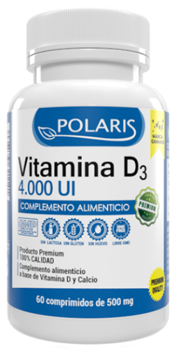 Polaris Vitamin D3 4000Ui 60 Tablets