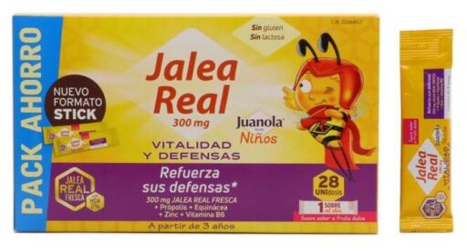 Royal Jelly for Kids, Vitality and Defense, 28 Sticks