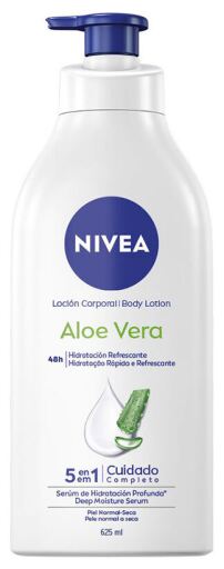 Nivea Aloe Vera Body Milk XXL Dispenser 625 ml