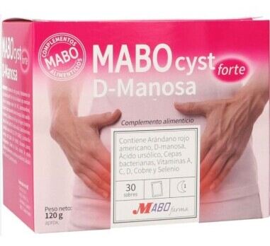 Mabo Mabocyst Forte D-Mannose 30 Envelopes