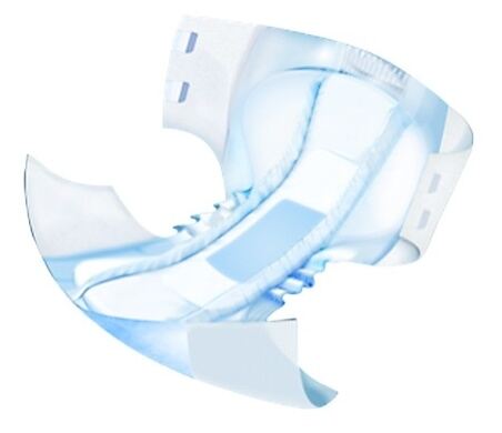 Incopack Presterile Elastic Night Diaper 80 Units