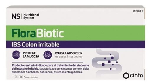 Ns Nutritional System NS Florabiotic Ibs Irritable Colon 30 Capsules