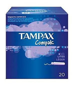 Tampax Compak Lites Tampons