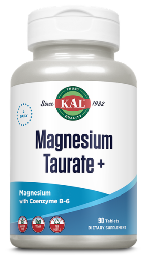Kal Magnesium Taurate 400 mg + B6 90 Tablets