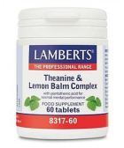Complejo de L-Teanina 200 mg y B&aacute;lsamo de Lim&oacute;n 6000 mg 60 C&aacute;psulas