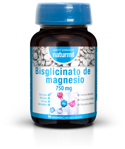 Naturmil Magnesium Bisglycinate 90 Tablets