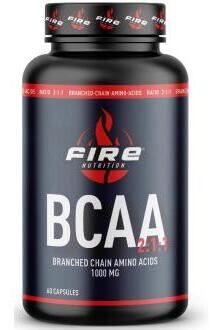 Fire Nutrition Bcaa Ratio 2:1:1 1000 mg 60 Capsules
