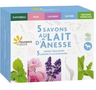 Chest of 5 Soaps with Donkey Milk
