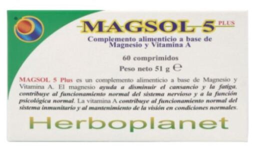Herboplanet Magsol 5 Plus 60 Tablets