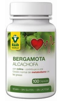Raab Vitalfood Bergamot Artichoke 100 Capsules