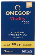 Omegor Vitality 1000 60 Pearls