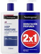 Deep Hydration Body Lotion for Dry Skin 2x750 ml