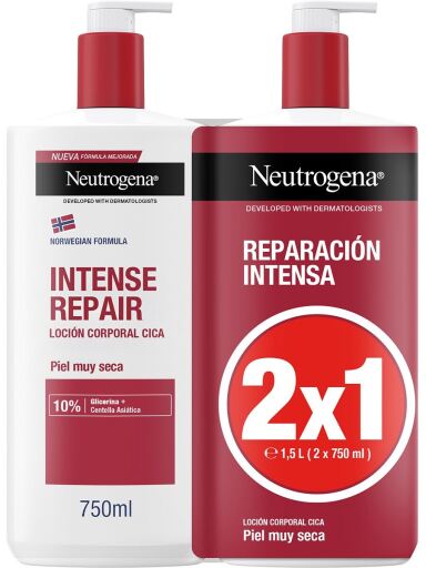 Intense Repair Body Lotion for Very Dry Skin 2x750 ml