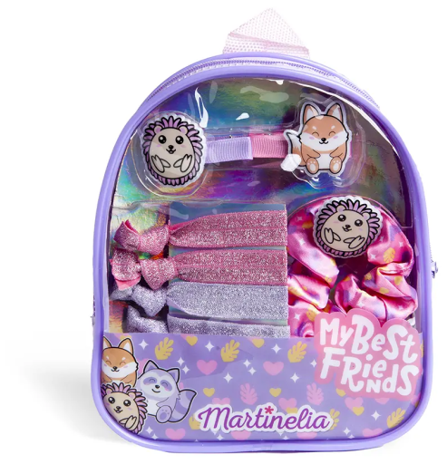 My Best Friends Backpack Pencil Case 8 Pieces