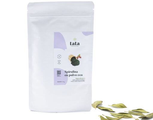 Tata Alimentos Organic Spirulina Powder 100 gr