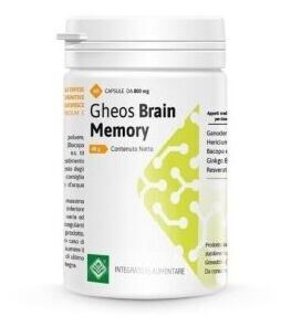 Gheos Brain Memory 800 mg 60 Capsules