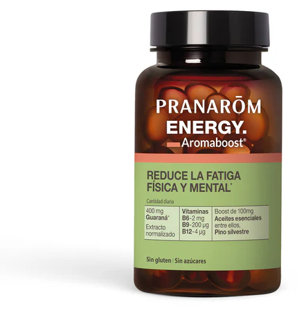 Aromaboost Energy 60 Organic Capsules