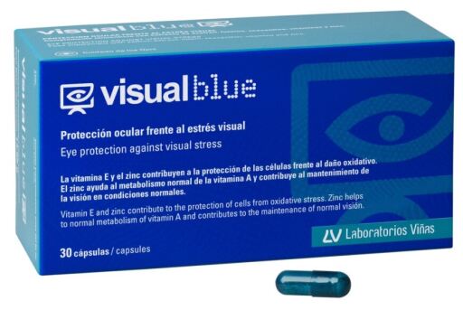 Laboratorios Vi&ntilde;as Visual Blue 30 Capsules
