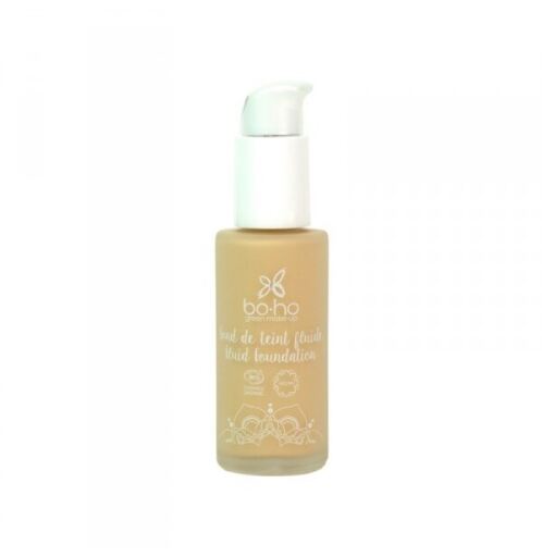 Boho Green Make-Up Fluid Makeup Base 02 Ivoire 30 ml Bio
