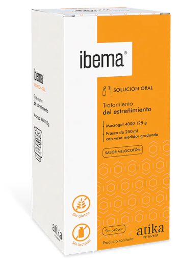 Atika Pharma Ibema Oral Solution 250 ml Peach
