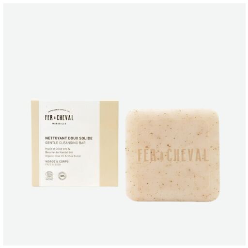 Fer A Cheval Gentle Solid Shower Gel for Face and Body 100 gr